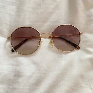 Gold & Rose Gold Bohemian Circular Sunglasses